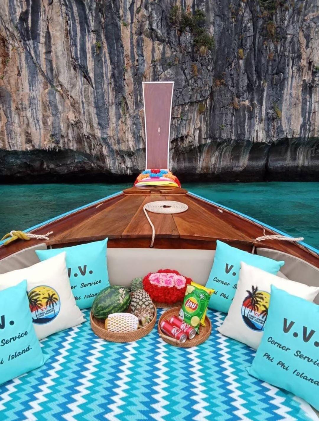 Passeio VIP com long tail Phi Phi