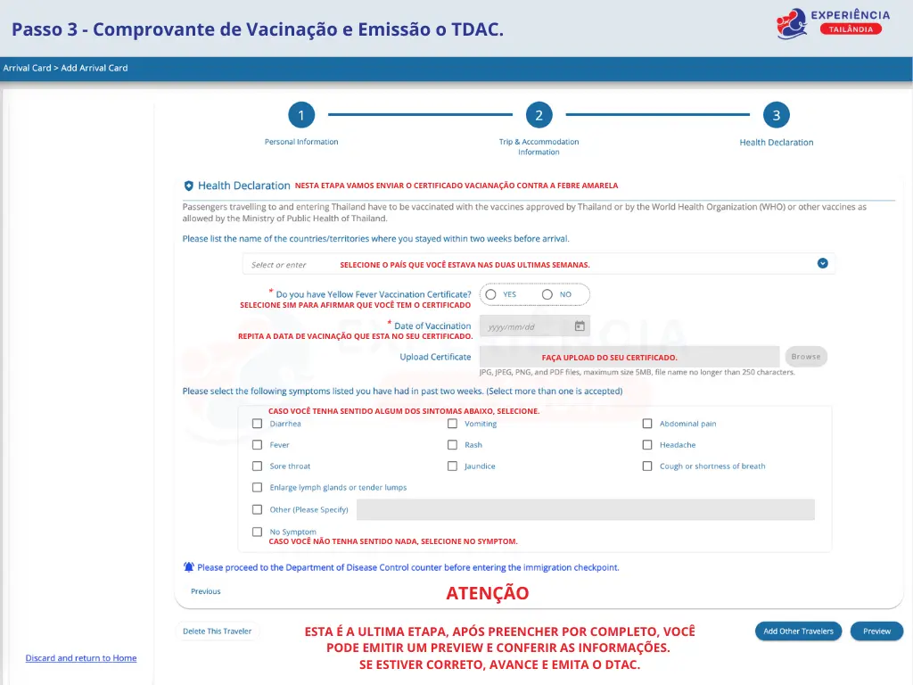 Thailand Digital Arrival Card (TDAC)