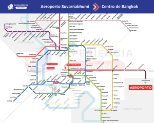 Airport Rail Link Mapa