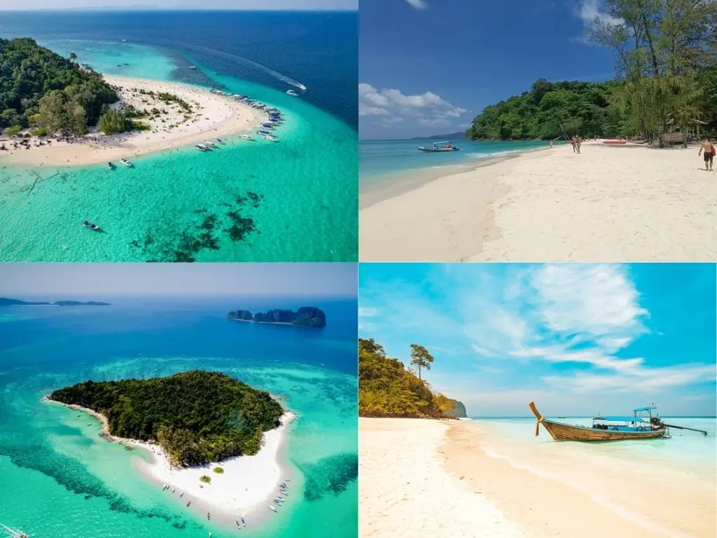 Bamboo Island com areia branca e mar cristalino – As melhores praias da Tailândia em 2025