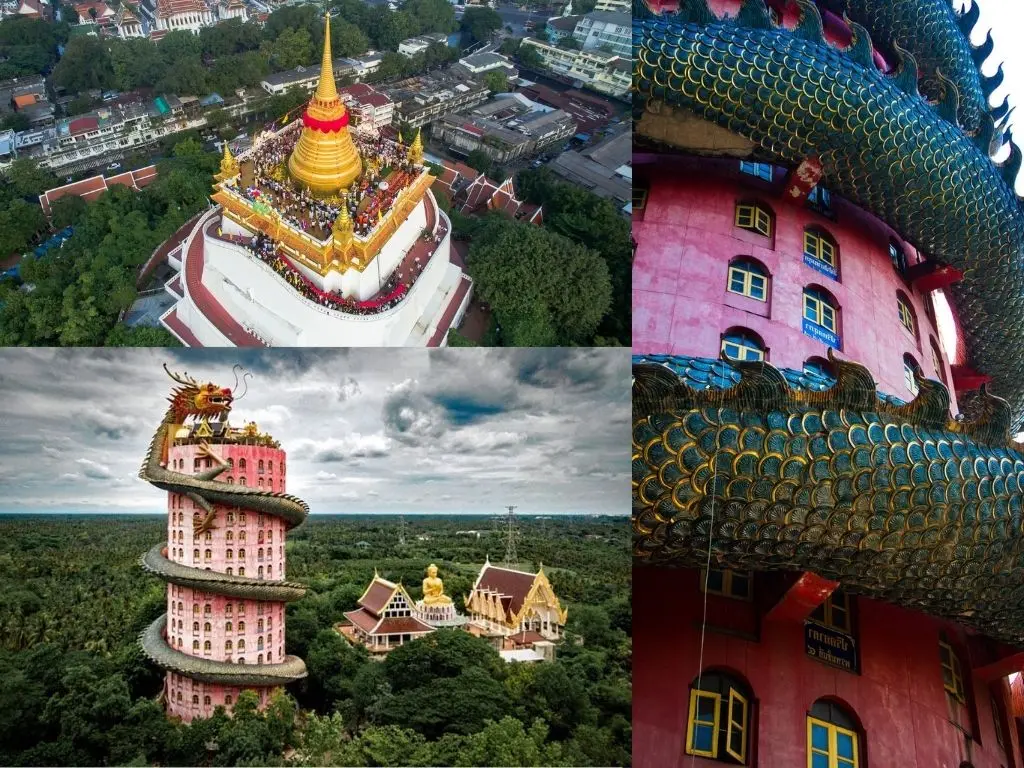Templo do Monte Dourado e Templo do Dragão em Bangkok. O que fazer no final de semana em Bangkok em 2025: este guia.
