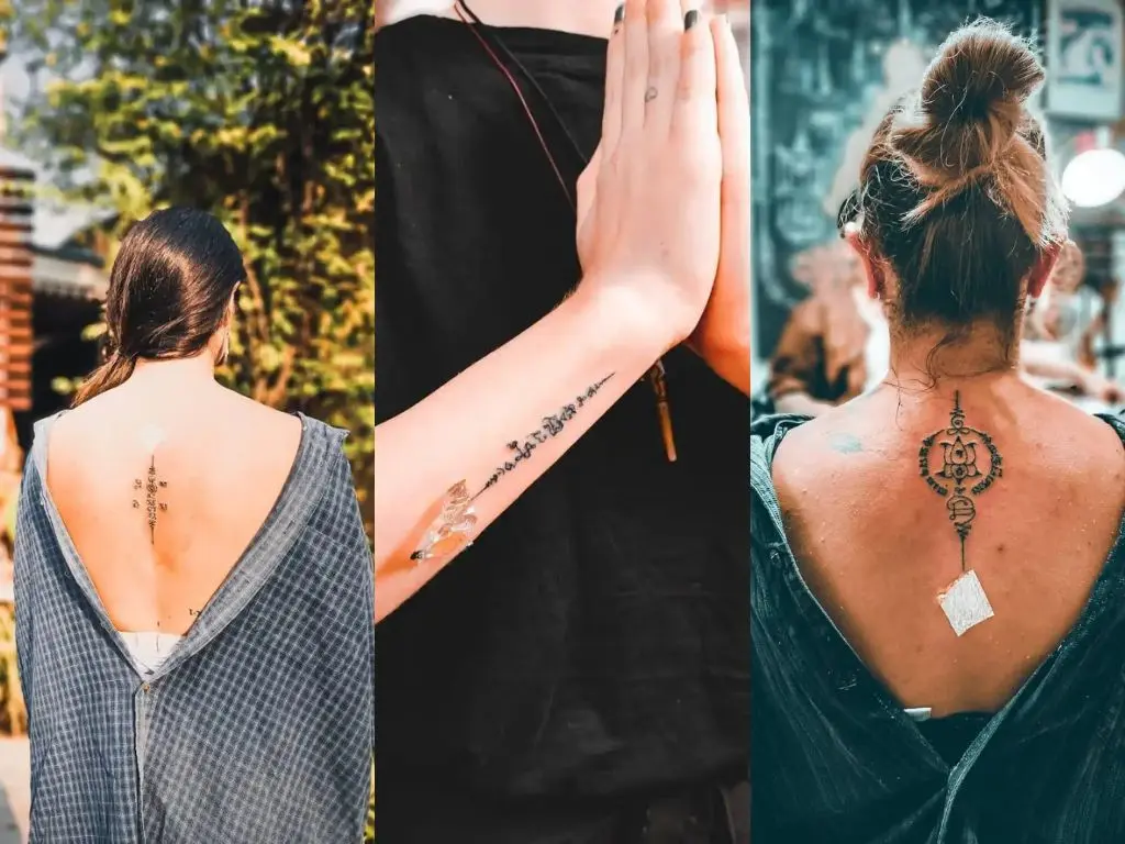 Você conhece o verdadeiro significado das tatuagens sagradas da Tailândia? Tatuagem de bamboo Tailandia. 