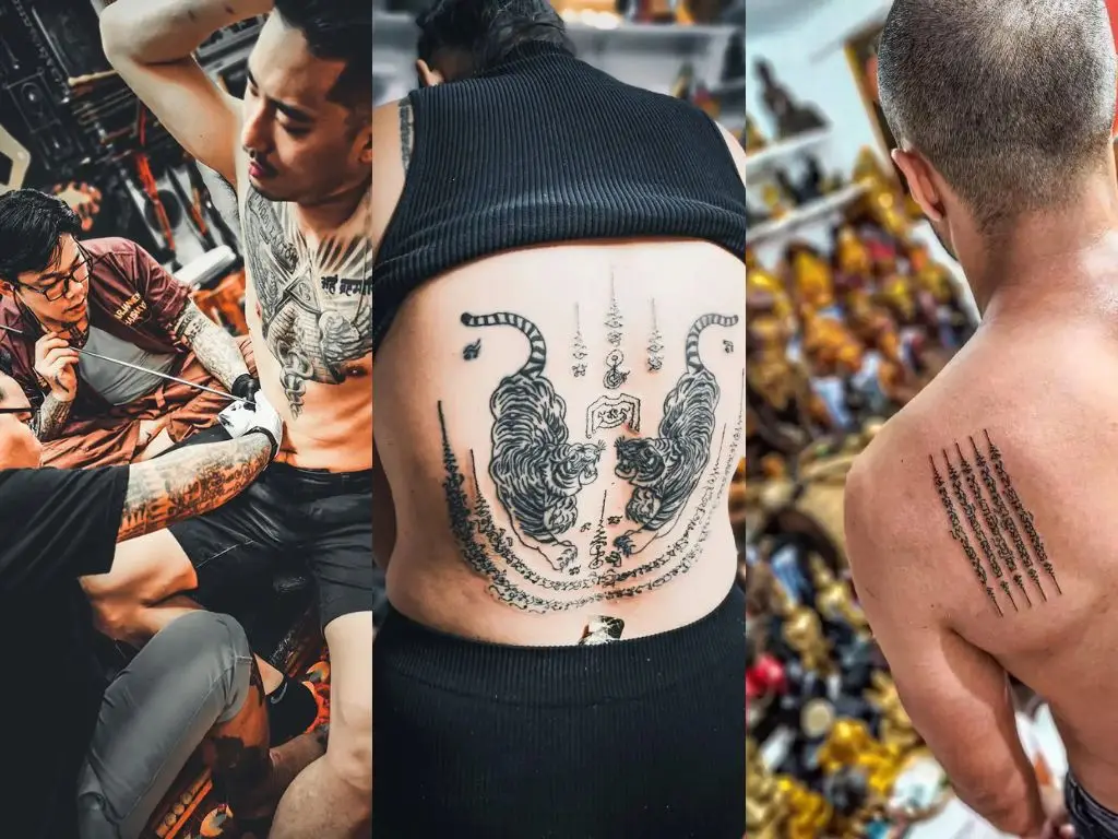 Você conhece o verdadeiro significado das tatuagens sagradas da Tailândia? Veja quais sao os desenhos que voce pode tatuar. Tatuagem sagrada na tailandia onde fazer. 