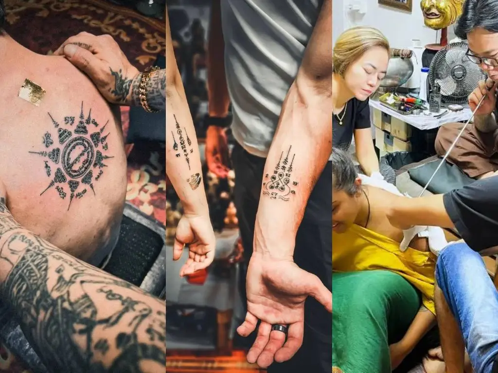 Você conhece o verdadeiro significado das tatuagens sagradas da Tailândia? Tatuagem sagrada com bamboo Tailandia