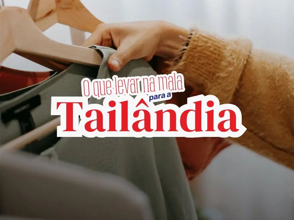 Ilustração O que levar na mala para a Tailândia: guia atualizado 2025