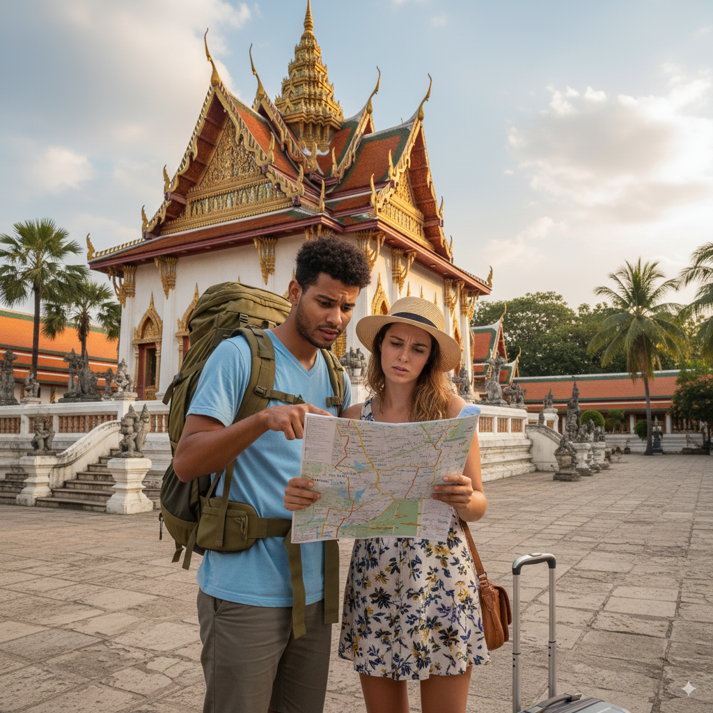 Ilustração Montar o roteiro da Tailândia parece fácil… até você cair nesses 10 erros clássicos