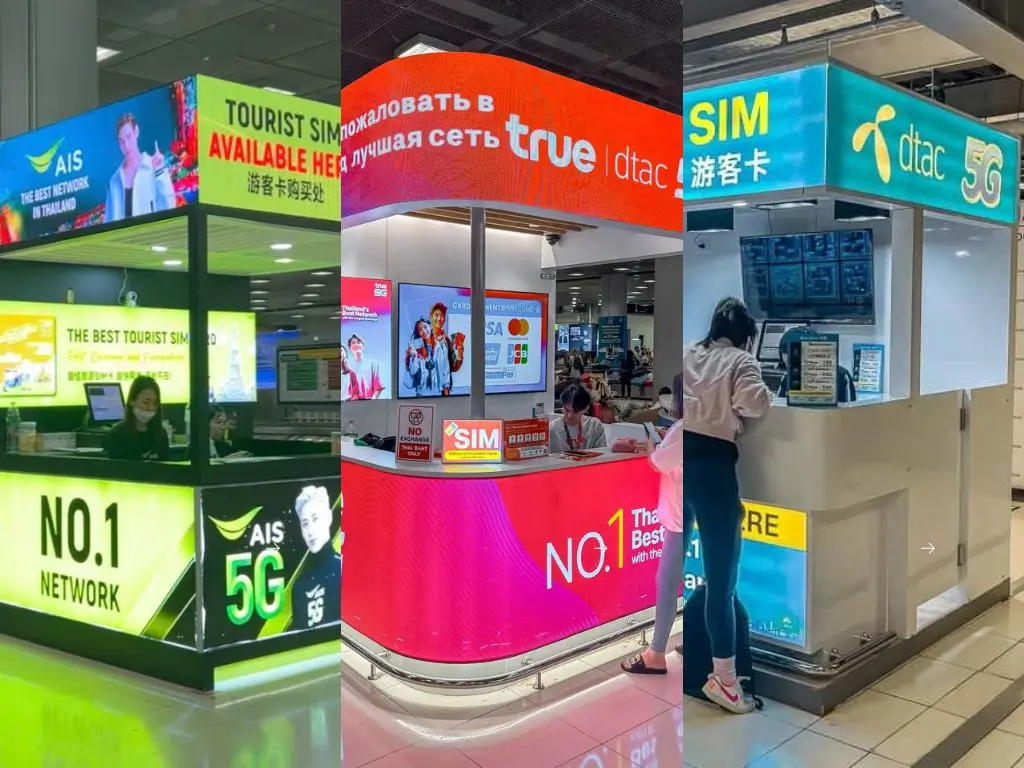 Chip de celular na Tailândia: Como ter internet assim que você desce do avião