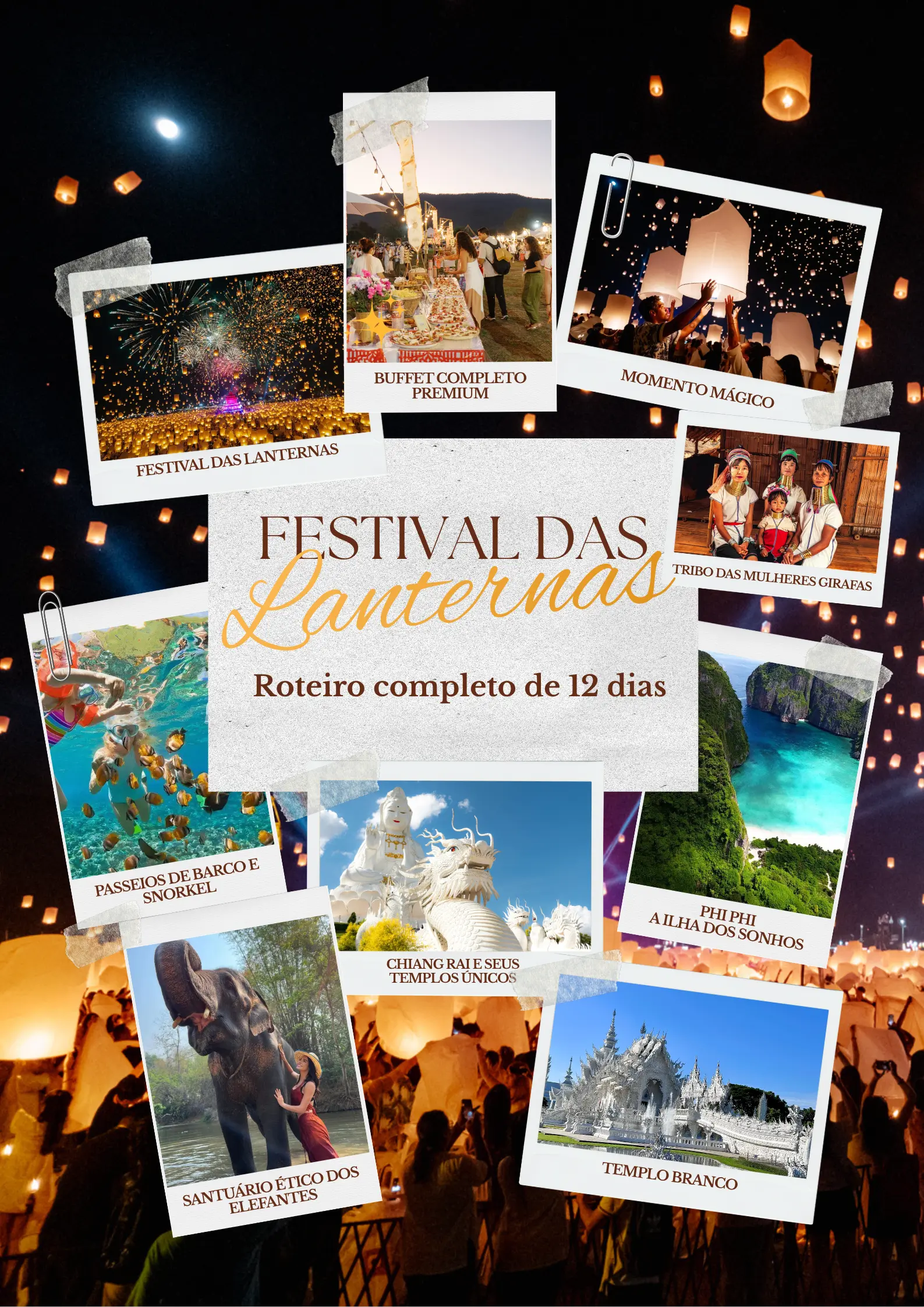 Festival das Lanternas 2026: roteiro ideal de 12 dias