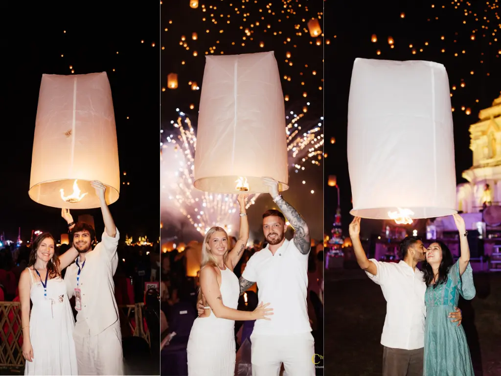 Ilustração Festival das Lanternas Tailândia 2026: qual roteiro escolher, 10 ou 12 dias?