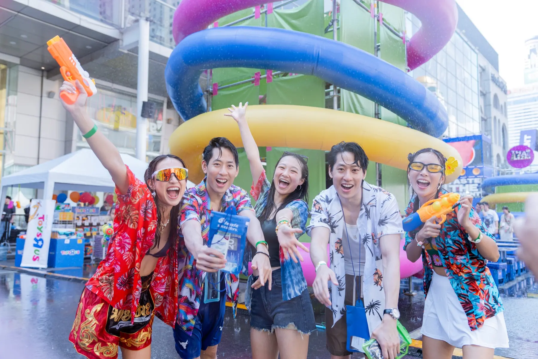 Ilustração Ano Novo na Tailândia: o que é o Songkran e como funciona a celebração em abril